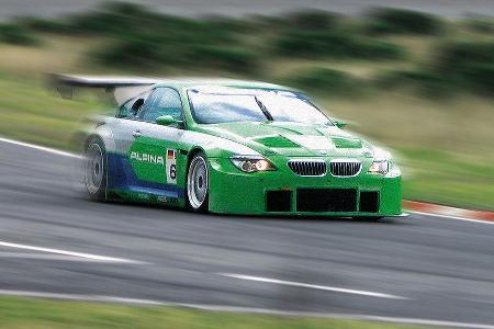 Alpina feiert sein Rennsport-Combeack mit dem BMW Alpina B6 GT3.