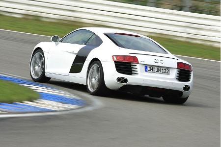 Auch wirkt der R8 