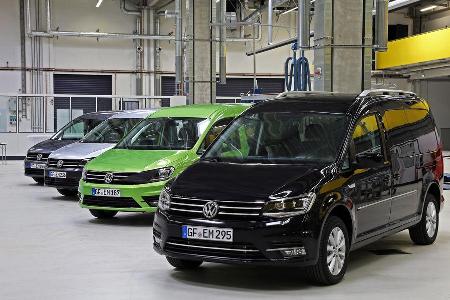 Der VW Caddy erfüllt auch größere Platzwünsche für relativ kleines Geld. Im Sommer wird er aufgefrischt.