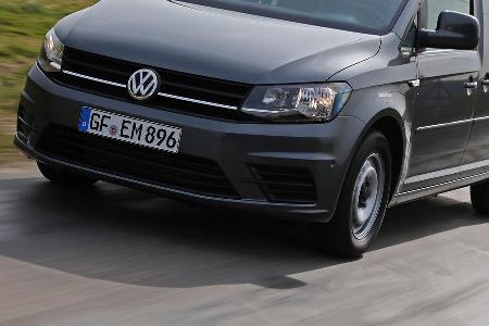 Mit 110 PS und 200 Nm maximalen Drehmoment ist auch der Erdgas-Caddy ausreichend stark motorisiert.