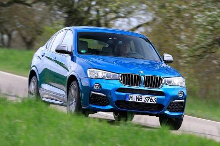 BMW X4 M40i, Frontansicht
