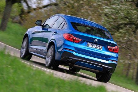 BMW X4 M40i, Heckansicht