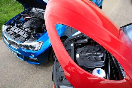 BMW X4 M40i, Porsche Macan GTS, Motoren