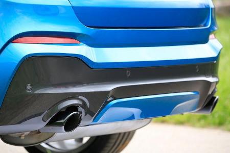 BMW X4 M40i, Endrohre