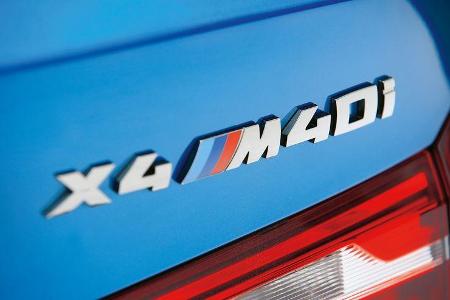 BMW X4 M40i, Typenbezeichnung