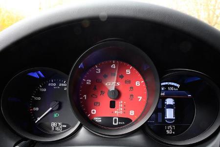 Porsche Macan GTS, Rundinstrumente