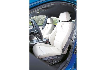 BMW X4 M40i, Fahrersitz