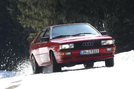 Audi Quattro, Frontansicht