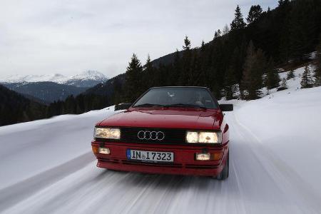Audi Quattro, Frontansicht