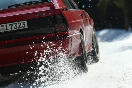 Audi Quattro, Heckleuchte