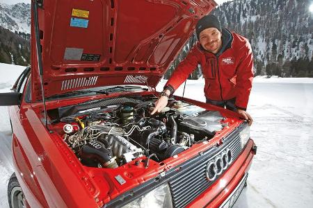 Audi Quattro, Motor