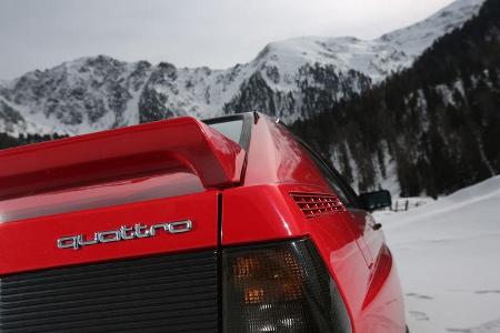 Audi Quattro, Heckspoiler