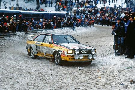 Audi Quattro, Rallye