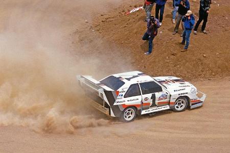 Audi Quattro, Rallye