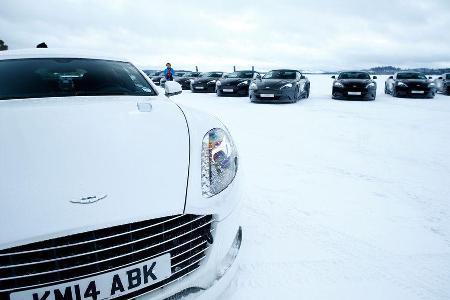 Aston Martin V12 Vantage S, Nordschweden, Lappland, Impression
