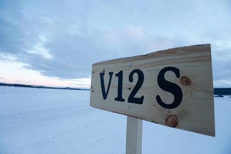 Aston Martin V12 Vantage S, Nordschweden, Lappland, Impression