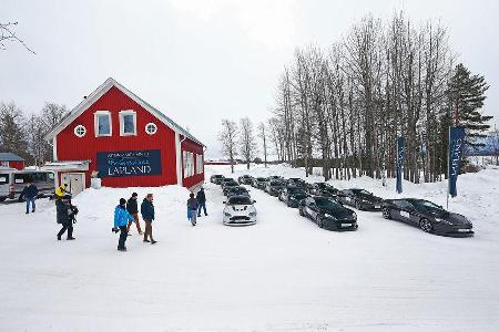 Aston Martin V12 Vantage S, Nordschweden, Lappland, Impression