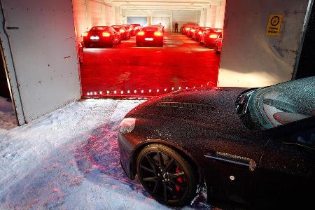 Aston Martin V12 Vantage S, Nordschweden, Lappland, Impression