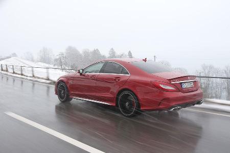 Mercedes CLS 63 AMG S 4Matic, Heckansicht