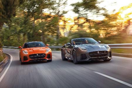 Jaguar F.Type SVR Coup und Cabrio