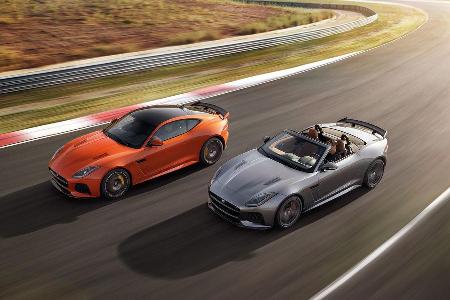 Jaguar F.Type SVR Coup und Cabrio