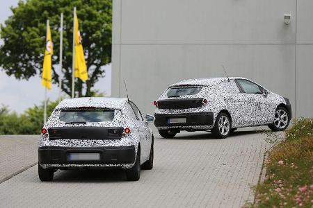 Erlkönig Opel Astra