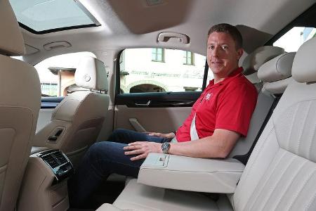 Skoda Superb, Fond, Rückbank