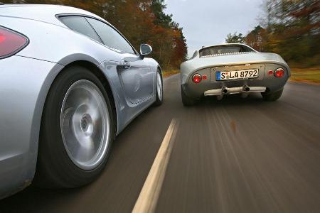 Porsche Carrera GTS 904/6 Cayman GTS, Impression, Ausfahrt