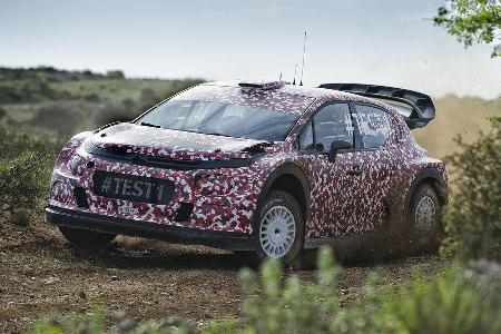 Citron - WRC-Auto 2017 - Erprobung 2016