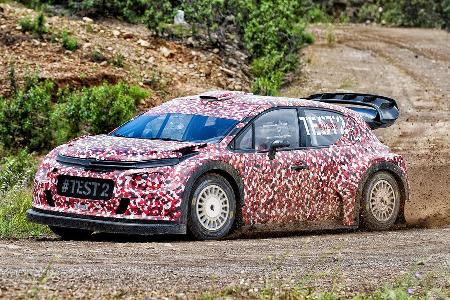 Citron - WRC-Auto 2017 - Erprobung 2016