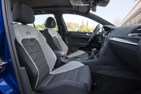 VW Golf R Variant, Innenraum, Sportsitze