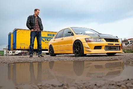 Mitsubishi Lancer Evo VIII, Frontansicht