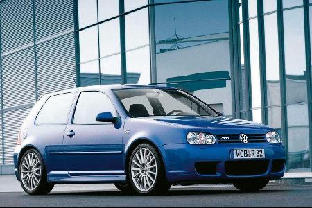 VW Golf R 32, Seitenansicht