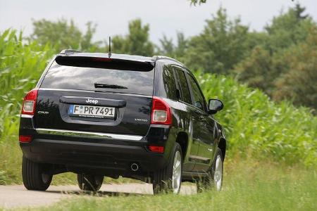 Jeep Compass 2.2 CRD Limited, Heck, Rückansicht