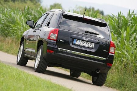 Jeep Compass 2.2 CRD Limited, Heck, Rückansicht