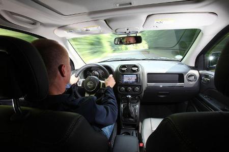 Jeep Compass 2.2 CRD Limited, Cockpit, Christian Bangemann