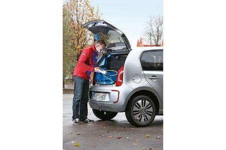 VW E-Up, Heckklappe