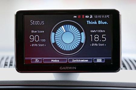 VW E-Up, Monitor, Sparen