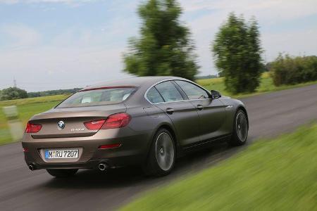 BMW 640d Gran Coupé, Heckansicht