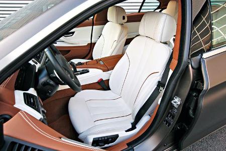 BMW 640d Gran Coupé, Fahrersitz, Sitze