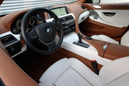 BMW 640d Gran Coupé, Cockpit, Sitze