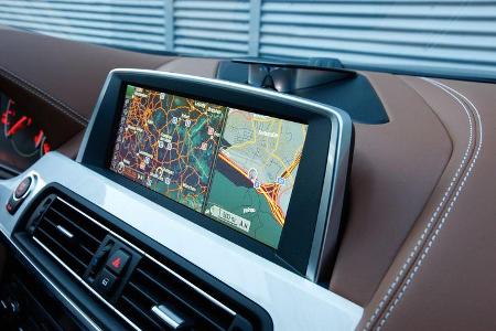 BMW 640d Gran Coupé, Navi, Bildschirm