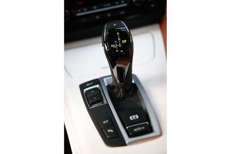 BMW 640d Gran Coupé, Schalthebel, Gangschaltung