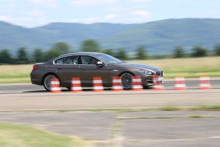 BMW 640d Gran Coupé, Seitenansicht, Bremstest