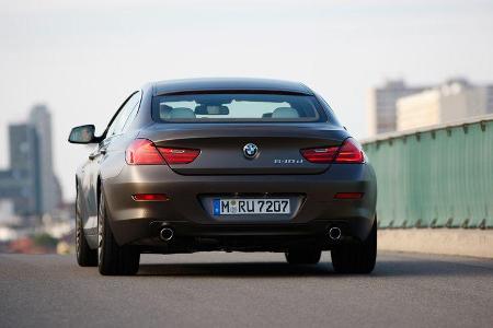 BMW 640d Gran Coupé, Heckansicht