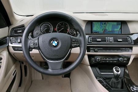 BMW 520d Touring, Lenkrad