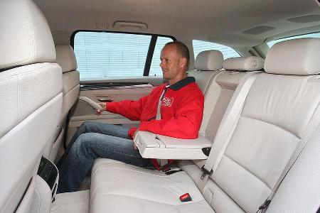 BMW 520d Touring, Rckbank