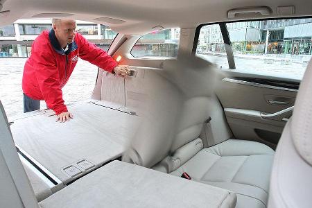 BMW 520d Touring, Rckbank