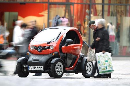 Renault Twizy, Fußgängerzone
