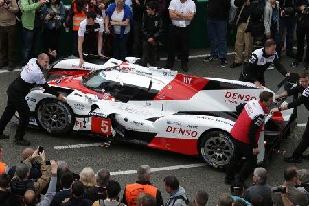 Toyota TS050 - Technik-Check - LeMans 2016